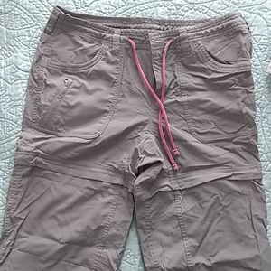 North face zip off convertible hiking pants